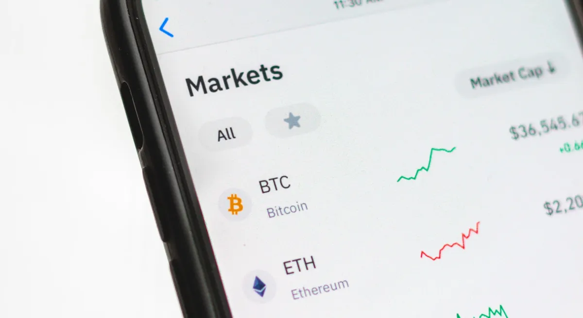 比特幣和加密貨幣概念圖